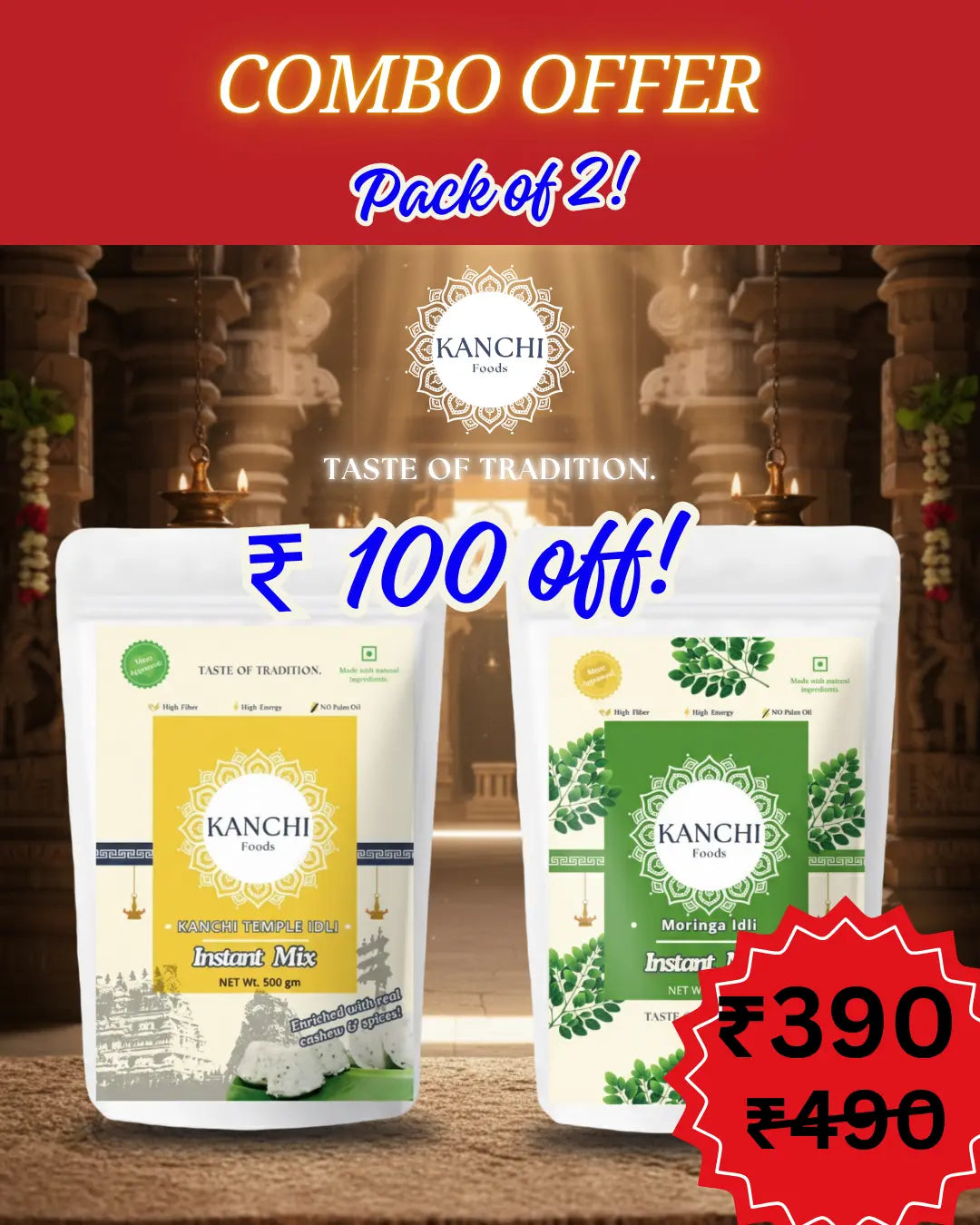 Kanchi Foods Combo Pack KANCHI FOODS