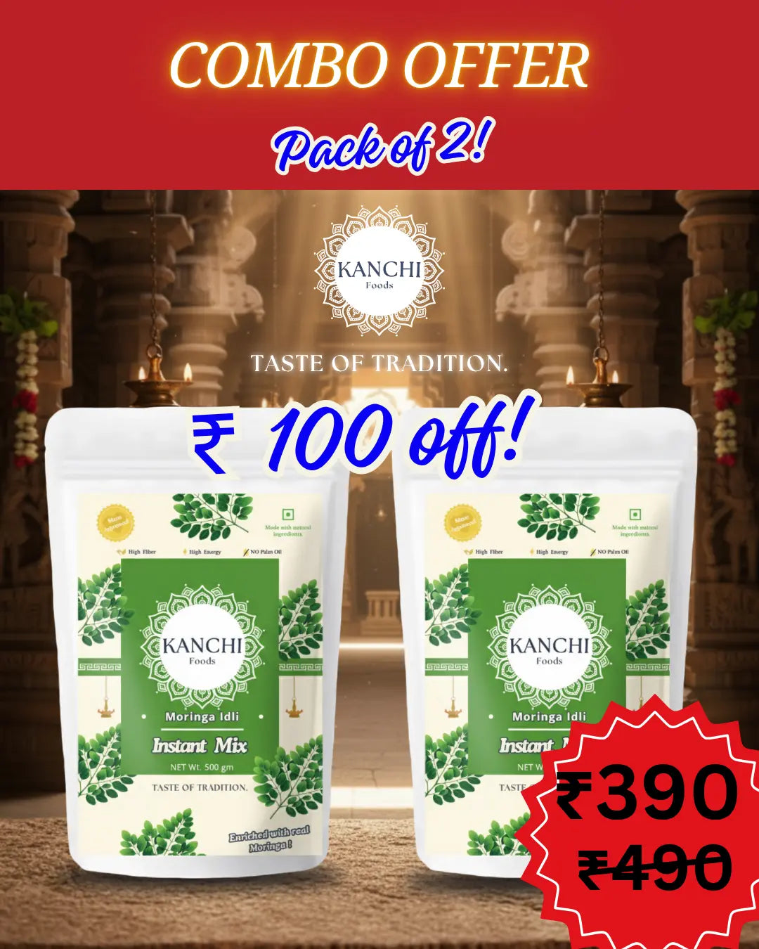 Moringa combo pack KANCHI FOODS